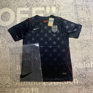 Nike USA Star Pattern fan version Soccer Jersey Shirt Black USA National Team M